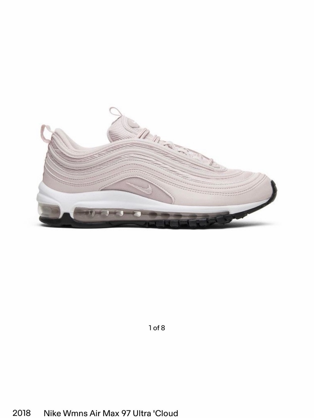 Nike Women’s Air Max 97 Ultra in Light Pink